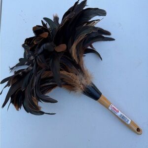 Libman Ostrich Feather Duster with wood handle